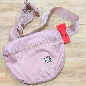 Herschel Hello Kitty Crossbody Bag Fanny Pack Pale Pink